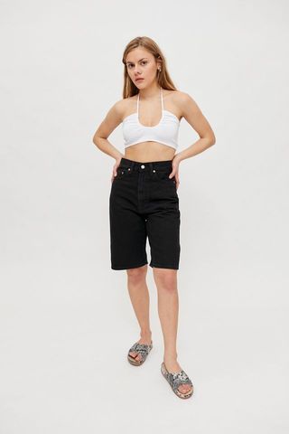 Levi's + High Loose Denim Bermuda Short