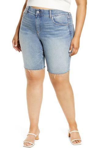 Jag Jeans + Valentina High Waist Cutoff Denim Shorts