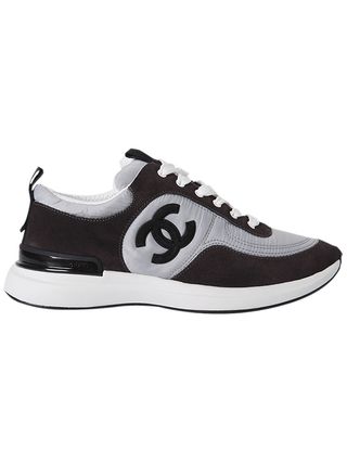 Chanel + Suede Calfskin Sneaker