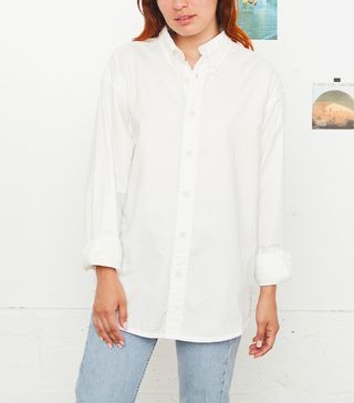 Entireworld + Organic Giant Shirt in White