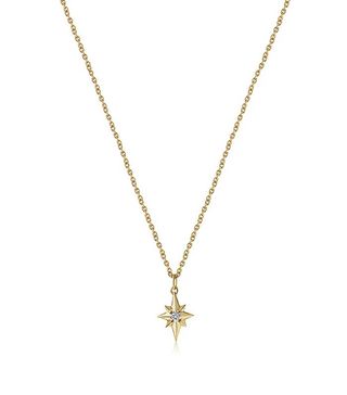 Edge of Ember + North Star Diamond Necklace
