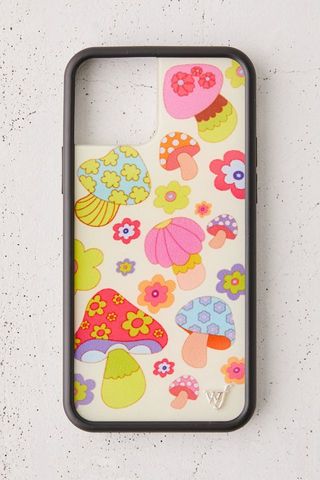 Wildflower + Groovy Shroom iPhone Case
