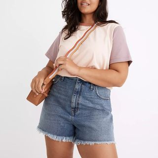 Madewell + The Momjean Shorts in Willis Wash