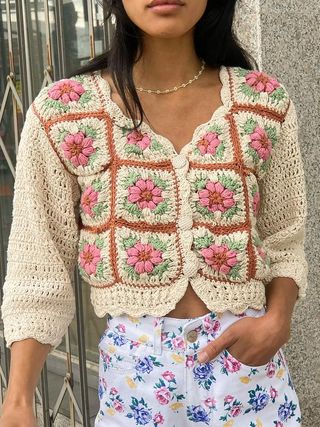 Tach Clothing + Nuria Crochet Cardigan