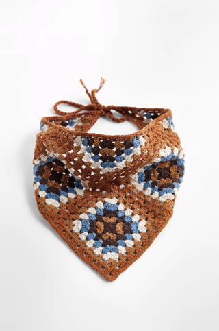 Zara + Triangular Crocheted Headband