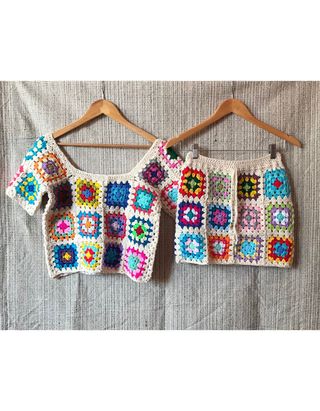 Grahams Bazaar + Crochet Skirt