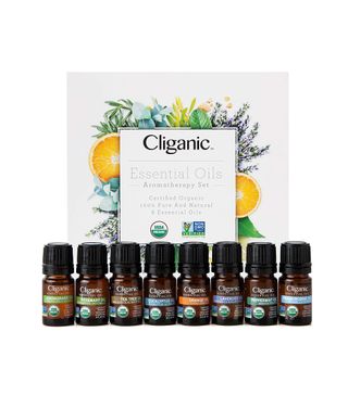 Cliganic + Essential Oils Aromatherapy Set