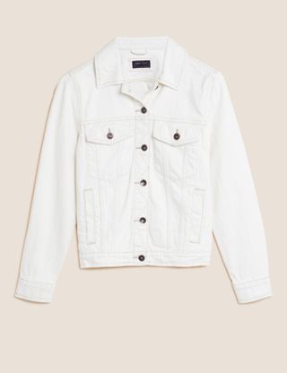 M&S Collection + Pure Cotton Denim Jacket