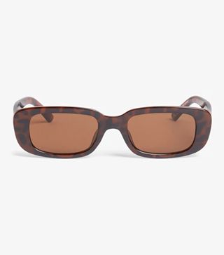 Monki + Oval Framed Sunglasses