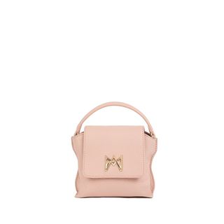 Mirta + Ama Mini Top Handle Bag in Powder Pink
