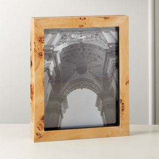 CB2 + Burl Wood Picture Frame