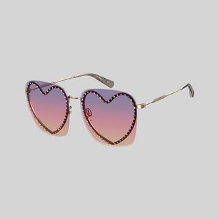 Marc Jacobs + The Square Heart Sunglasses