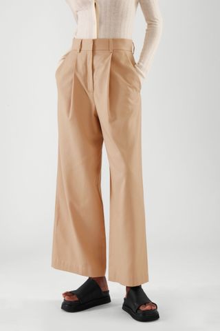COS + High-Waisted Trousers