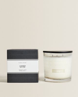 Zara Home + Amber Myth Scented Candle