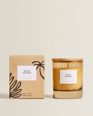 Zara Home + Musk Shades Scented Candle