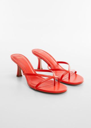 Mango + Heel Strips Sandals