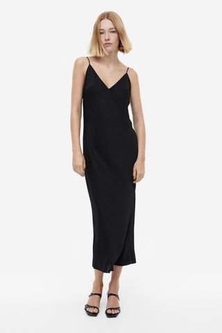 H&M + V-Neck Slip Dress