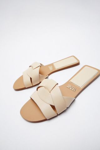 Zara + Criss-Cross Sandals