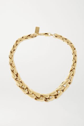 Lauren Rubinski + Large 14-Karat Gold Necklace