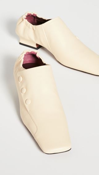 Manu Atelier + Buttoned Duck Loafers