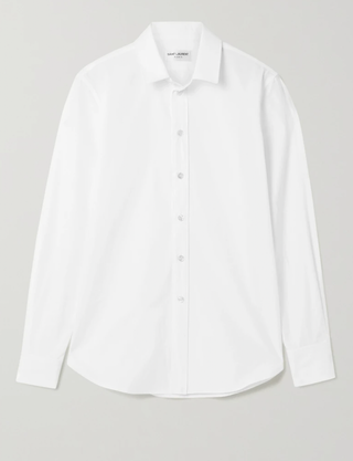 Saint Laurent + Cotton-Poplin Shirt