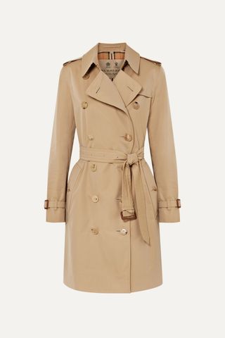 Burberry + The Kensington Cotton-Gabardine Trench Coat