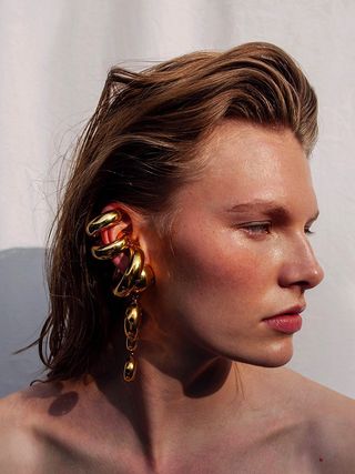 Paula Mendoza + Big Moon Earcuff