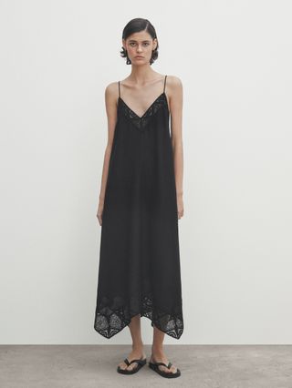 Massimo Dutti + Slip Dress