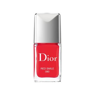 Dior + Vernis Gel Shine & Long Wear Nail Lacquer in Red Smile