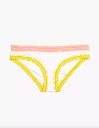 Madewell x Solid&Striped + Crochet-Trim Elle Bikini Bottoms