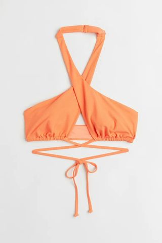H&M + Halterneck Bikini Top