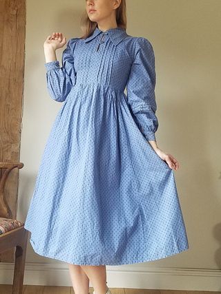 Laura Ashley + 70s Cotton Dress