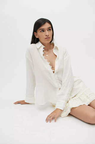 Urban Outfitters + Addison Button-Front Blouse