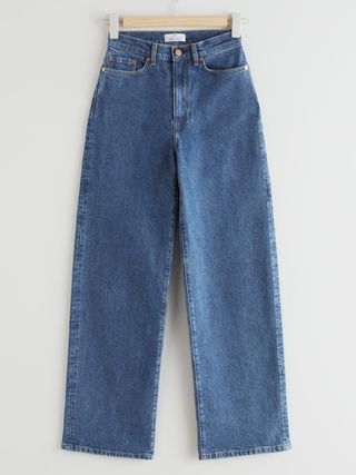 & Other Stories + Treasure Cut Cropped Jeans