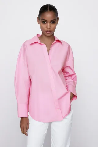 Zara + Poplin Shirt