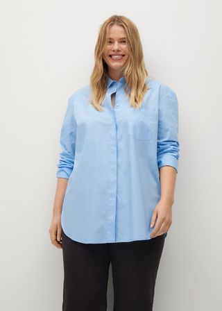 Violeta + Regular Fit Cotton Shirt