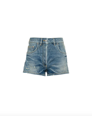 Prada + Organic Denim Shorts