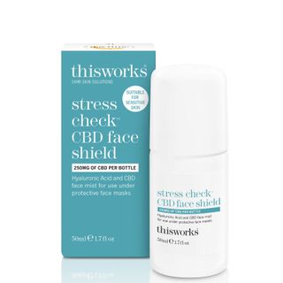 This Works + Stress Check CBD Face Shield