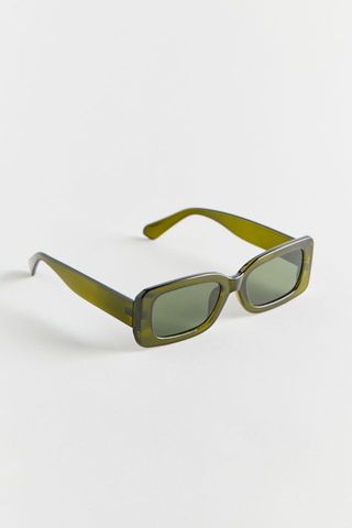 Urban Outfitters + Fairfax Chunky Rectangle Sunglasses
