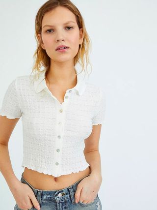 Urban Outfitters + Downtown Polo Top