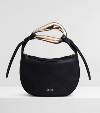 Chloé + Kiss Small Leather Cross-Body Bag