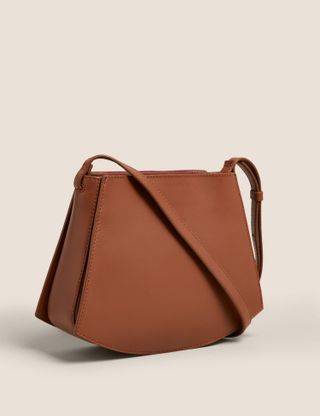 Marks and Spencer + Leather Cross Body Bag