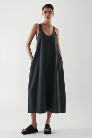 COS + Jersey Midi Slip Dress
