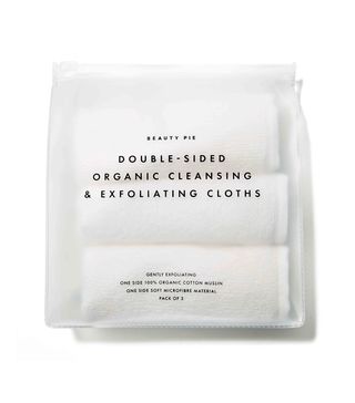 Beauty Pie + Double-Sided Organic Cleansing & Exfoliating Cloths