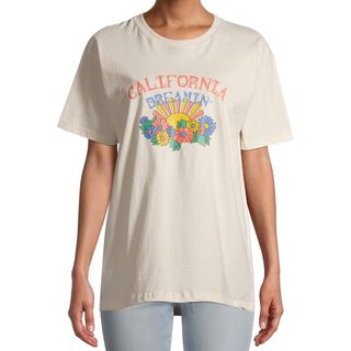 Daisy Street + California Short Sleeve Graphic T-Shirt