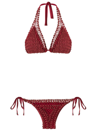 Amir Slama + Crochet Bikini Set