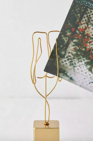 Urban Outfitters + Female Form Wire Photo Clip Stand