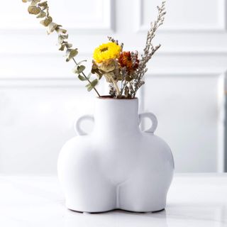 Tenforie + Female Form Body Flower Vase