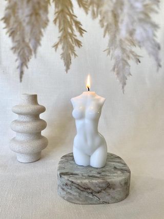 Etsy + Large Female Body Candle