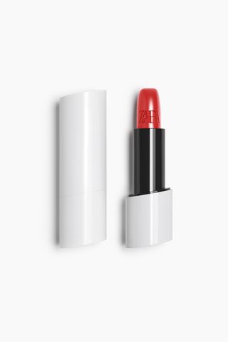 Zara Beauty + Cult Satin Lipstick in Evil Red